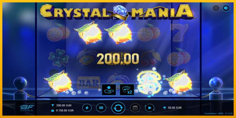 Crystal Mania dirua lortzeko joko-makina, irudia 4