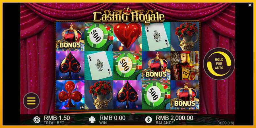 Casino Royale dirua lortzeko joko-makina, irudia 2