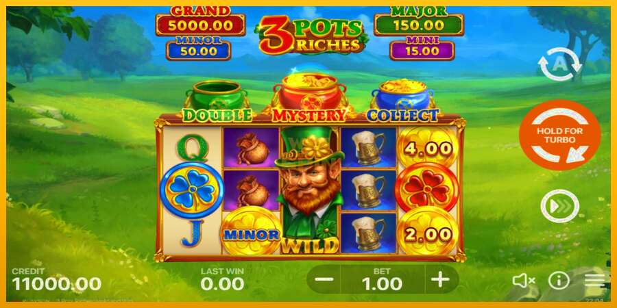 3 Pots Riches: Hold and Win dirua lortzeko joko-makina, irudia 1