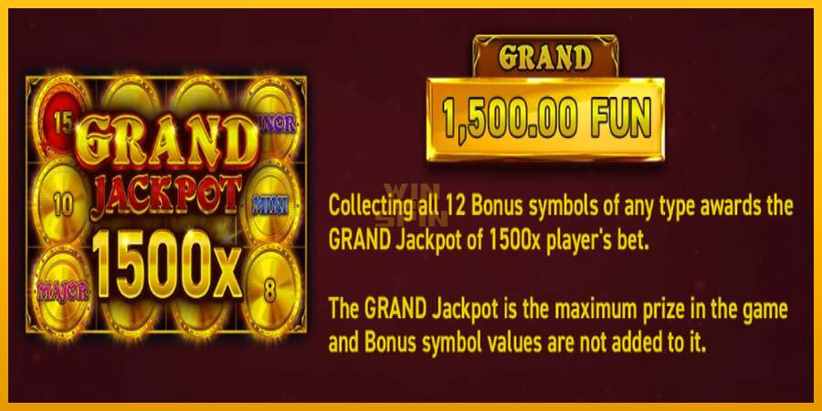 12 Coins Grand Gold Edition Halloween Jackpots dirua lortzeko joko-makina, irudia 5