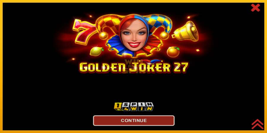 Golden Joker 27 Hold & Win dirua lortzeko joko-makina, irudia 1