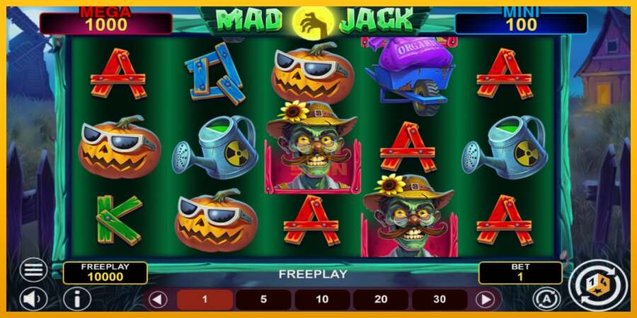 Mad Jack Hold & Win dirua lortzeko joko-makina, irudia 1