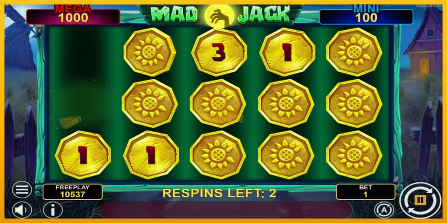 Mad Jack Hold & Win dirua lortzeko joko-makina, irudia 3