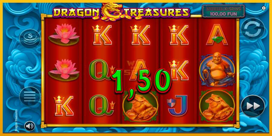 Dragon Treasures dirua lortzeko joko-makina, irudia 5